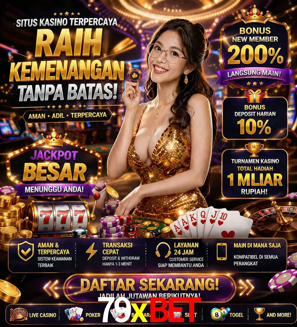 Roleta e blackjack 79xbet